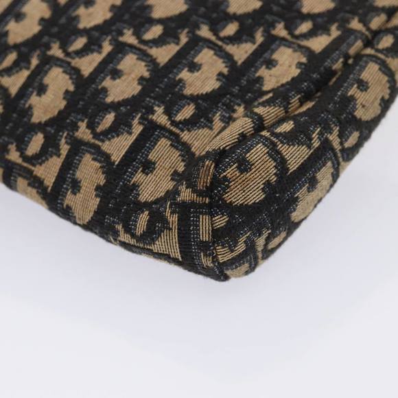Christian Dior Trotter Canvas Clutch Bag Navy Auth ep4801 - Picture 7 of 16